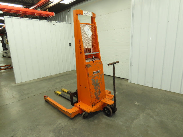 Presto PSA2762 Manual Walkie Straddle Pallet Stacker 12V Lift 2700 Lb 60" Truck