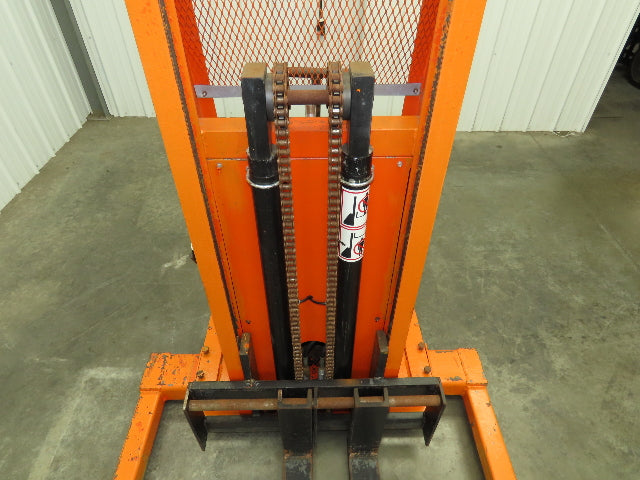 Presto PSA2762 Manual Walkie Straddle Pallet Stacker 12V Lift 2700 Lb 60" Truck