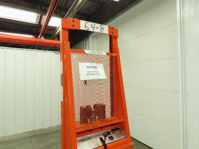 Presto PSA2762 Manual Walkie Straddle Pallet Stacker 12V Lift 2700 Lb 60" Truck