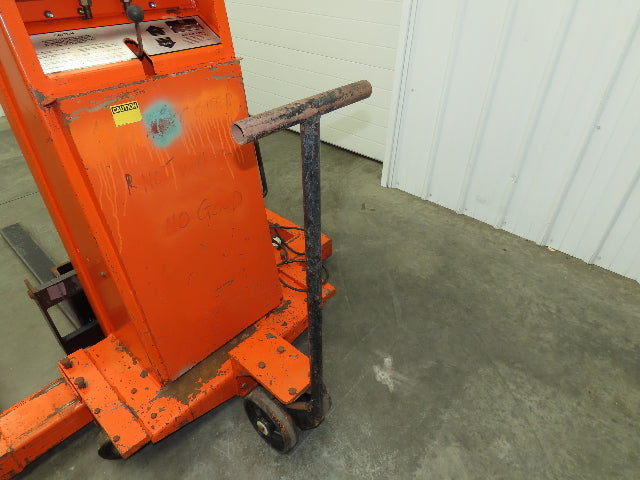 Presto PSA2762 Manual Walkie Straddle Pallet Stacker 12V Lift 2700 Lb 60" Truck