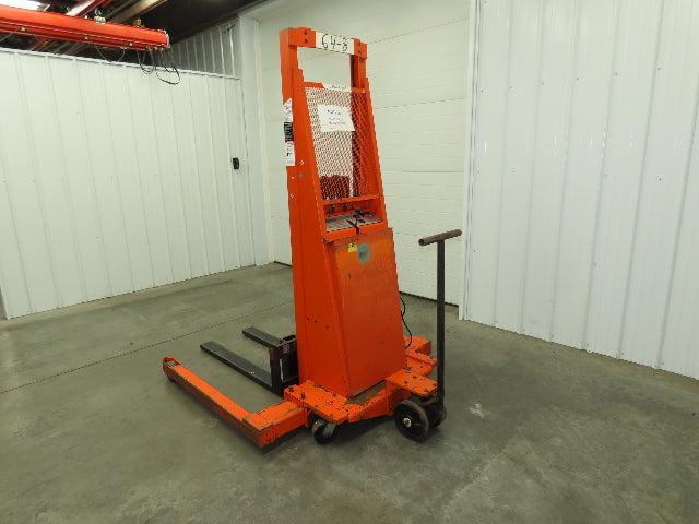 Presto PSA2762 Manual Walkie Straddle Pallet Stacker 12V Lift 2700 Lb 60" Truck