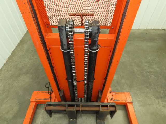 Presto PSA2762 Manual Walkie Straddle Pallet Stacker 12V Lift 2700 Lb 60" Truck