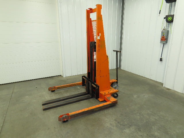 Presto PSA2762 Manual Walkie Straddle Pallet Stacker 12V Lift 2700 Lb 60" Truck