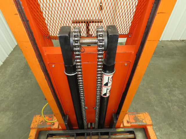 Presto PSA2762 Manual Walkie Straddle Pallet Stacker 12V Lift 2700 Lb 60" Truck