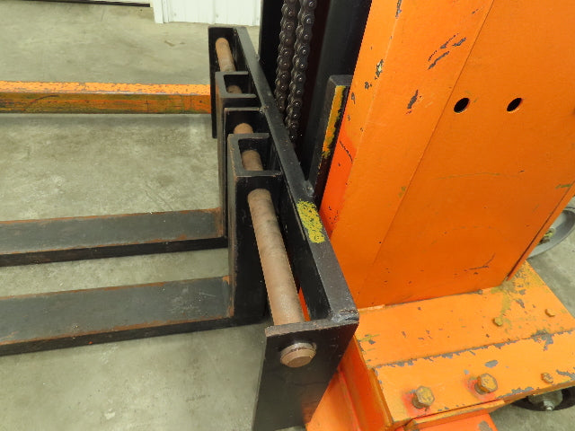 Presto PSA2762 Manual Walkie Straddle Pallet Stacker 12V Lift 2700 Lb 60" Truck