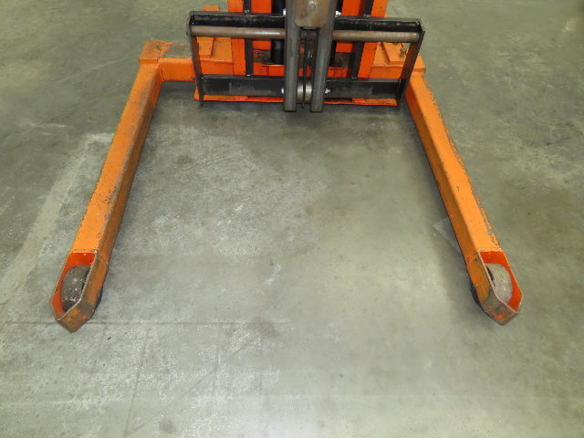 Presto PSA2762 Manual Walkie Straddle Pallet Stacker 12V Lift 2700 Lb 60" Truck
