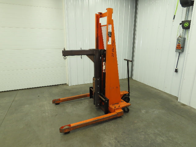 Presto PSA2762 Manual Walkie Straddle Pallet Stacker 12V Lift 2700 Lb 60" Truck