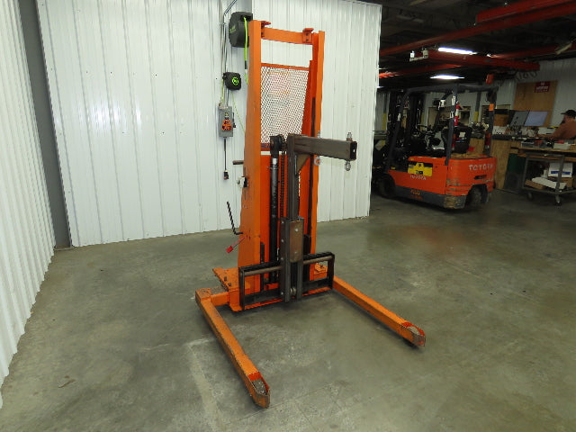 Presto PSA2762 Manual Walkie Straddle Pallet Stacker 12V Lift 2700 Lb 60" Truck