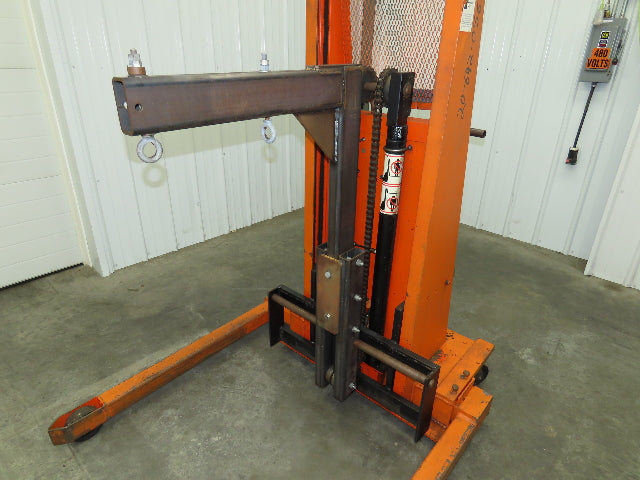 Presto PSA2762 Manual Walkie Straddle Pallet Stacker 12V Lift 2700 Lb 60" Truck