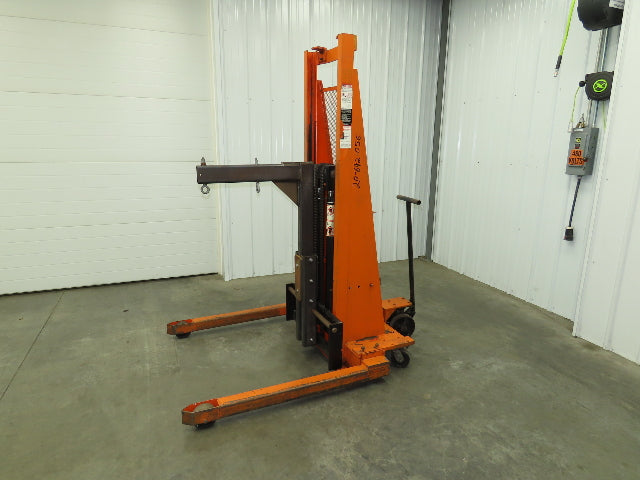 Presto PSA2762 Manual Walkie Straddle Pallet Stacker 12V Lift 2700 Lb 60" Truck