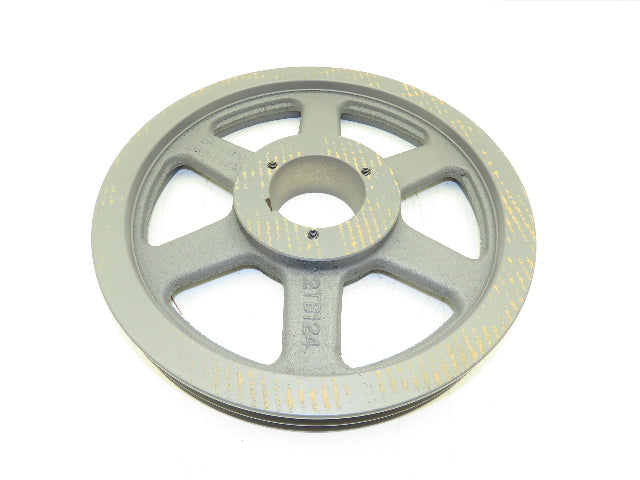 Browning 2TB124 2 Groove V-Belt Pulley A,B 12.68"-OD Split Taper Q1 Bushing
