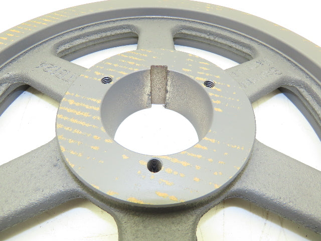 Browning 2TB124 2 Groove V-Belt Pulley A,B 12.68"-OD Split Taper Q1 Bushing
