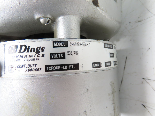 Electra Gear CBK75ETW-21AL30LE/F Gearmotor 30:1/58rpm .75Hp 230/460V 3PH w/Brake
