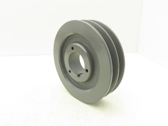 Browning 2TB62 2 Groove Pulley A-B Belt 6.5"-OD Split Taper P1 Bushing Lot Of 2