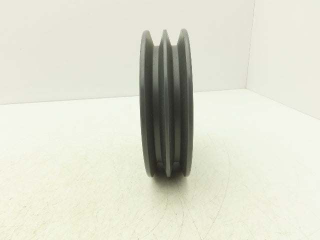 Browning 2TB62 2 Groove Pulley A-B Belt 6.5"-OD Split Taper P1 Bushing Lot Of 2