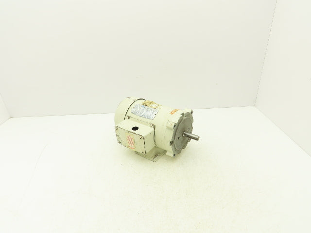 Leeson Sethco C4T34FK5C Pump Motor 1Hp 3450 RPM 230/460V 3PH RS56C 5/8"Shaft