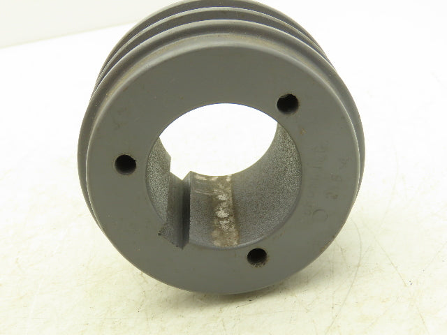 Browning 2TB34 2 Groove V-Belt Pulley A-B 3.75"-OD Split Taper Q1 Bushing