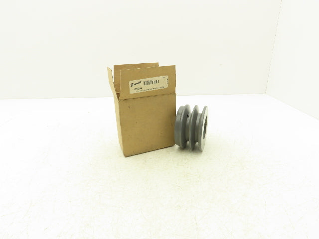 Browning 2TB34 2 Groove V-Belt Pulley A-B 3.75"-OD Split Taper Q1 Bushing