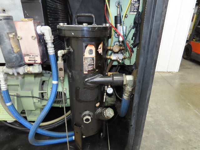 Sullair 1809/A Rotary Screw Air Compressor 125 PSI 25 HP 460V 63371 hrs