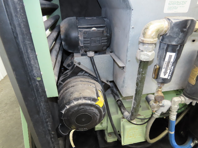 Sullair 1809/A Rotary Screw Air Compressor 125 PSI 25 HP 460V 63371 hrs