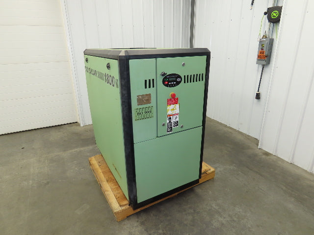 Sullair 1809/A Rotary Screw Air Compressor 125 PSI 25 HP 460V 63371 hrs