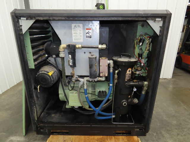 Sullair 1809/A Rotary Screw Air Compressor 125 PSI 25 HP 460V 63371 hrs