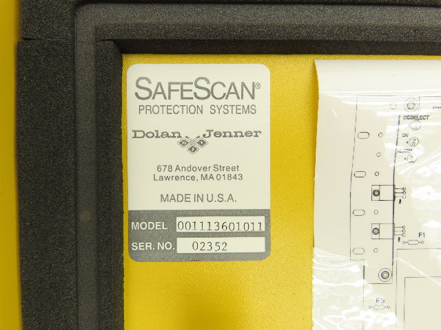 Dolan Jenner 001113601011 SafeScan 9B 12" Light Curtain Sender Receiver Combo