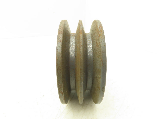 Browning 2TB40 V-Belt Pulley 2 Groove A-B Belt 4.35"OD P1 Bushing Lot Of 2