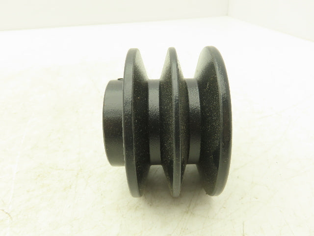 Browning 2BK30X3/4 V-Belt Pulley 2 Groove A,B Belt 3.15"OD x 3/4" Bore