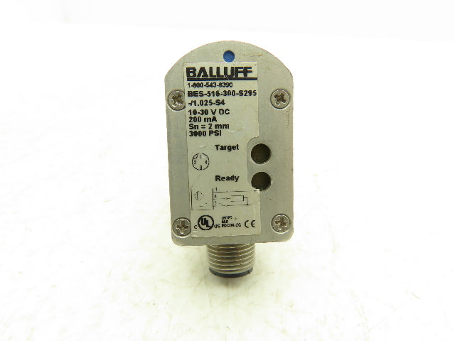 Balluff BES-516-300-S295-/1.025-S4 Strokemaster Proximity Sensor 1.025"