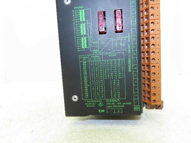Murrelektronik MDG 10-208-520/24V DC/10A Transformer 208-520VAC 3Ph In 24VDC Out