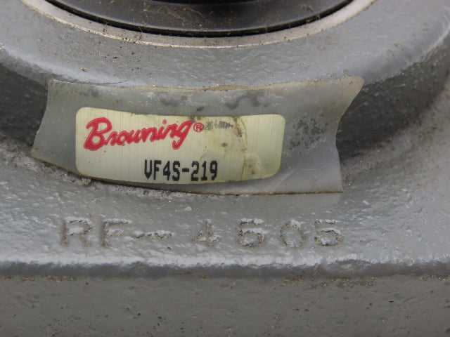 Browning VF4S-219 Flange Bearing 30mm Locking Set Screws 4 Bolt Lot Of 2