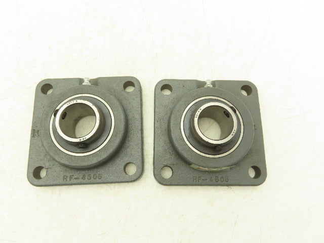 Browning VF4S-219 Flange Bearing 30mm Locking Set Screws 4 Bolt Lot Of 2