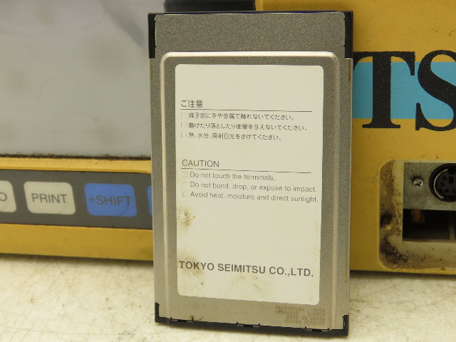 Tokyo Seimitsu TSK E-PV140126 PULCOM-V Control Panel Operator Touchscreen