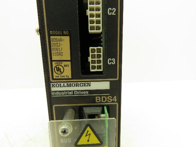 Kollmorgen BDS4 Servo Drive Amplifier 310VDC 4.5A Input 230VAC 3Ph 3A Output
