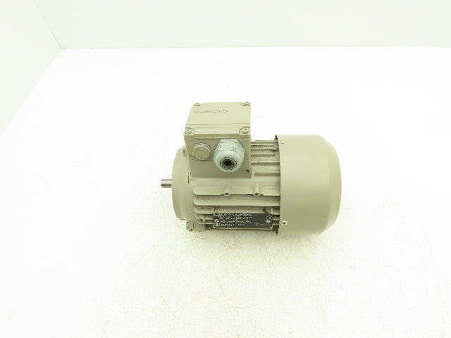 Siemens 1LA7073-2AA12 Metric AC Motor 0.63kw 3400rpm 460V 3PH IEC 71M