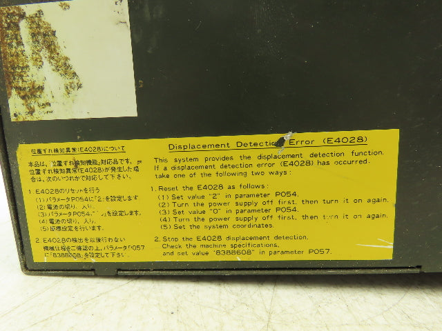 Toyoda Machine Works MC1K-U150V Motion Controller Servo Amplifier 200VAC 0.2A