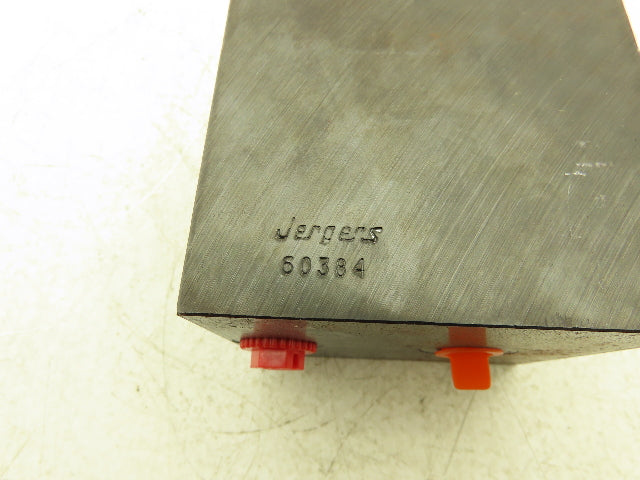 Jergens 60384 Block Style Double Acting Hydraulic Cylinder 1" Stroke 5000 PSI