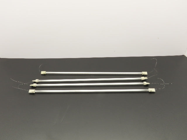 Quartz Glass Tube Heating Element 9x575mm Pre-Heat Conveyor 22.5" Lot of 4