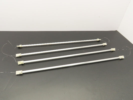 Quartz Glass Tube Heating Element 9x575mm Pre-Heat Conveyor 22.5" Lot of 4