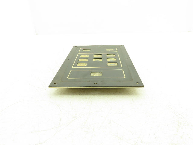 Cincinnati Milacron 3-525-0952A Operator Interface Panel 11-Button Rev. B GT2