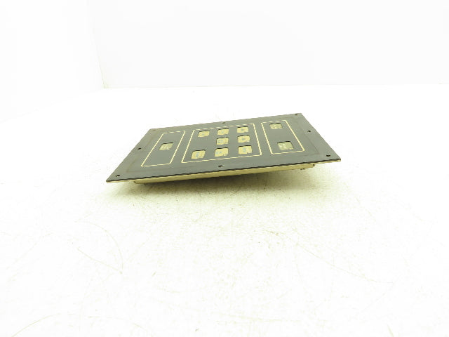 Cincinnati Milacron 3-525-0952A Operator Interface Panel 11-Button Rev. B GT2