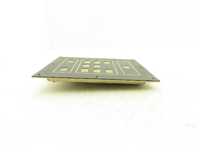Cincinnati Milacron 3-525-0952A Operator Interface Panel 11-Button Rev. B GT2
