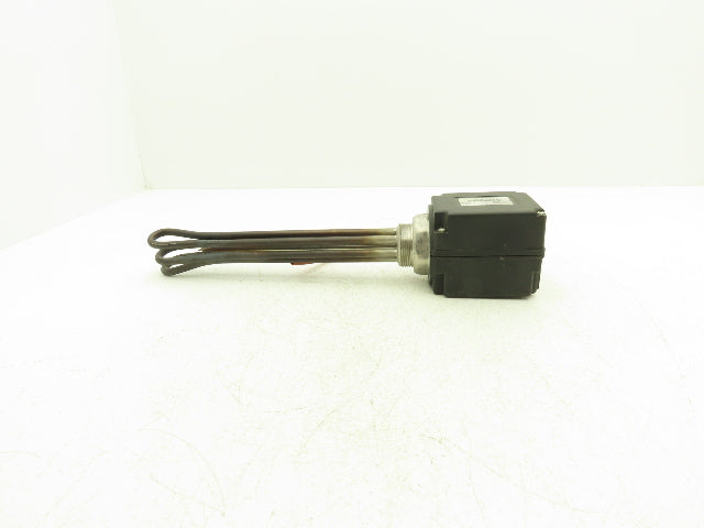 DEW 5E698 Immersion Tube Heater Element 2000W 480V 3PH 1.5" Screw Plug 11"L