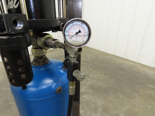 Haskel HFB300 Pneumatic Air Driven Hydraulic Booster Pump 300:1 Ratio 50000PSI