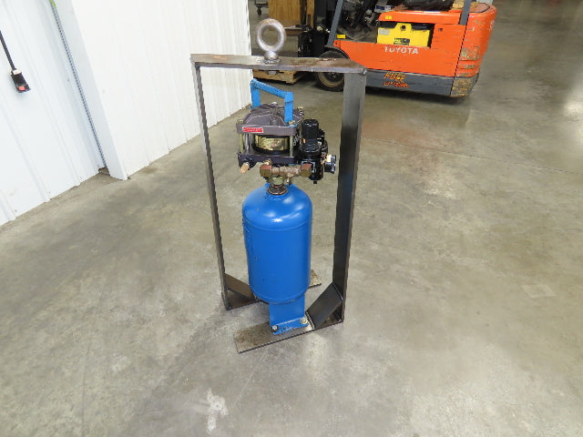 Haskel HFB300 Pneumatic Air Driven Hydraulic Booster Pump 300:1 Ratio 50000PSI