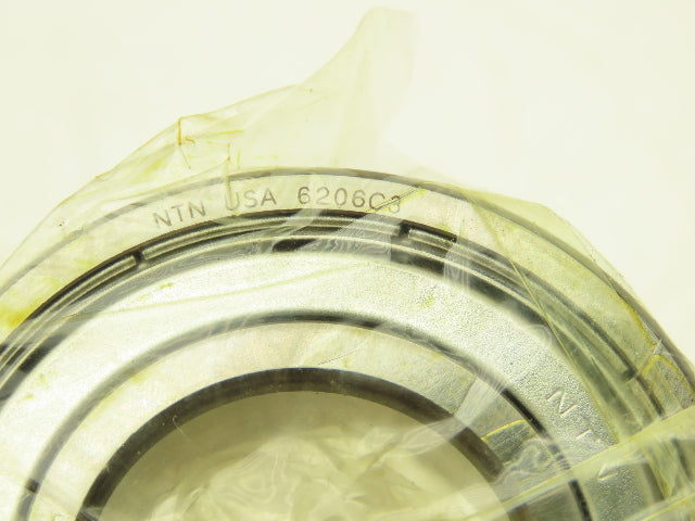 NTN 6206ZZC3/EM Ball Bearing 30mm-ID x 62mm-OD x 16mm-W Double Shielded Lot Of 3