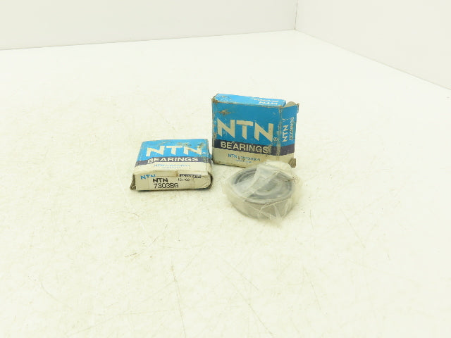 NTN 7303BG Ball Bearing Angular Contact 17mm-ID x 47mm-OD x 14mm-W Lot Of 2