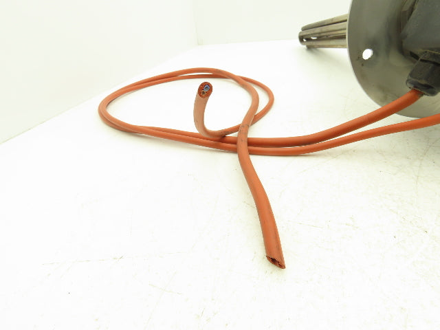 DEW 5E703 Immersion Tube Heater Element 4kW 480V 3PH 2" Screw Plug 14.5"L