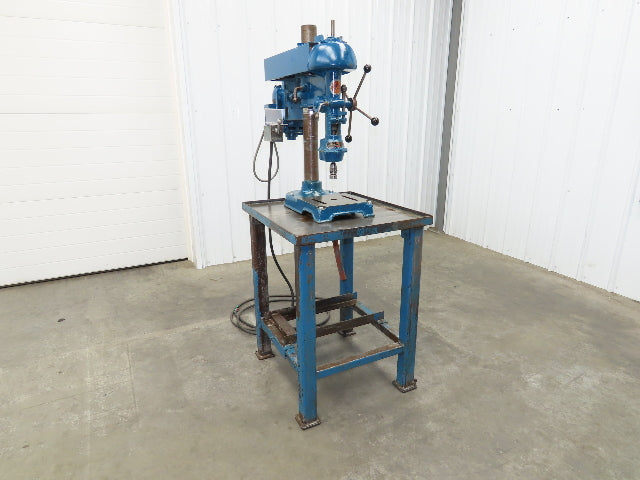 Walker Turner Drill Press Ettco Tapping Head 1/4" Steel Capacity 230/460V 3Ph